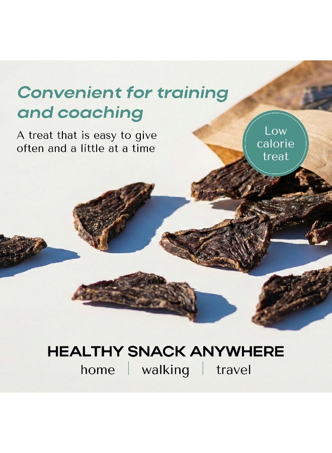 O2Pets Dog and Puppy Lamb Chips Hypoallergenic Treats – 100% Lamb Single Ingredient Snack – Healthy Support for Sensitive Digestion, Food Sensitivities & Skin Care, Low Fat Dog Treat 70g - Image 3